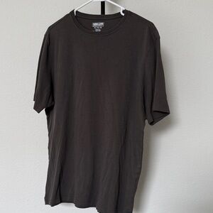 Kirkland Signature Men's Dark Gray Short Sleeve Tee